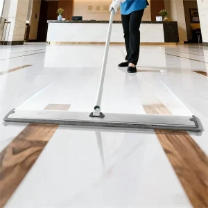 Factory Direct Sale Commercial Hotel Hospital Grade Customized Size Ultra-Fine Fiber Stainless Steel High Dehydration Rate Mop