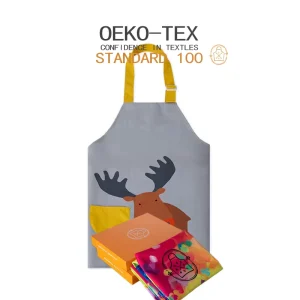 Factory Direct Sale Customized Household Wear Resistant Cooking Sleeveless Kids Aprons