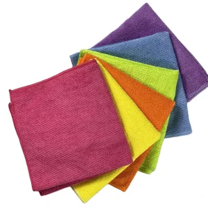 Factory Direct Sale High Quality Kitchen Microfiber Cleaning Clothes for Cleaning