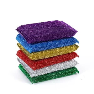 Factory Direct Sale Non-scratch Eco Friendly Colorful Dish Wash Sponge Scrubber