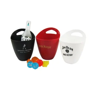 Factory Direct Sale Summer Kitchen Ice Bucket Bar Use Plastic Mini 1L Capacity Small Ice Bucket
