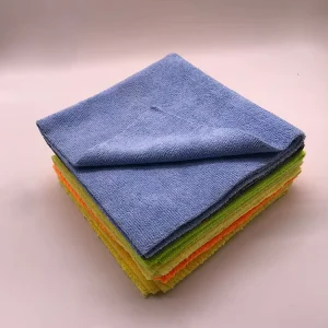 Factory Direct Sales 300-600gsm Auto Microfiber Cloth Custom Color Eco Friendly Glass Car Wash Towel