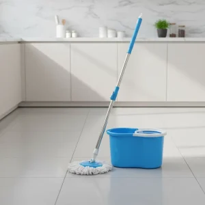 Factory Direct Sales Telescopic Spin Mop Bucket Set 360 Rotation Cleaning System for Floor Household Use Cleaning Tools