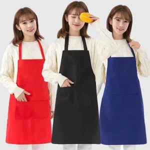 Factory Direct Sleeveless Advertising Apron Custom Waterproof Oil-proof Anti-fouling Polyester Waist Printing