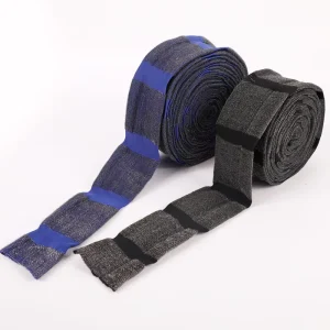 Factory Direct Stainless Steel Wire Sponge Scrubber Pad Polyester Material Fabric Cloth in Roll for Kitchen Use