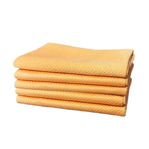 Factory Direct Supply Microfiber Kitchen Towel Fish Scale Diamond Window Rag for Car Cleaning Premium Cleaning Cloths