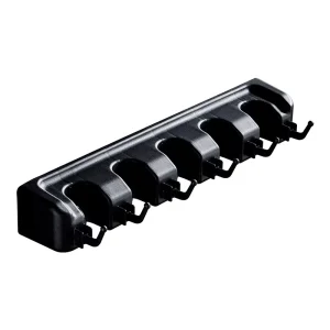 Factory Direct Supply Multifunctional for Plastic Wall Mounted Mop Rack Card Holder Hook Tool Broom Drain Storage for Bathroom