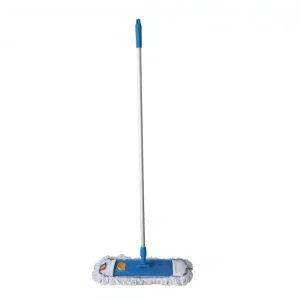 Factory Direct Supply Polyester Synthetic Dust Mop for Mall School Hotel Property Janitorial Floor Cleaning