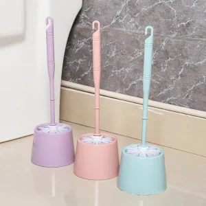 Factory Direct Supply Toilet Brush Set Home Bathroom Cleaning Brush Long Handle