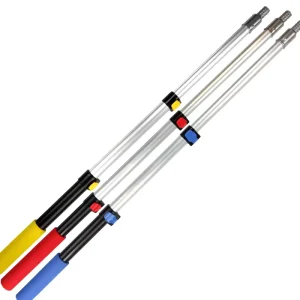 Factory Direct Telextent Eco Friendly Aluminum Alloy Telescopic Extension Pole for Cleaning Tools Custom Sizes