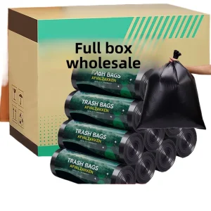 Factory Direct in Stock 45x50cm Trash Bag Thickened Disposable Garbage Bag on Roll for Household and Daily Cleaning