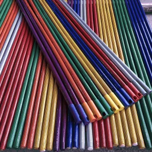 Factory Directly Stick Varnished Broom Sticks Eucalyptus Palos De Escoba Mop Handle in China