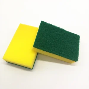 Factory Discount High Quality Durable DishWashing Scrub Sponge Heavy Duty Cleaning Srubber Sponge