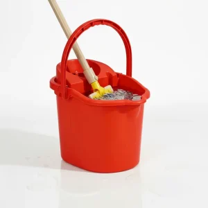 Factory Durable Eco-Friendly Thickened PP Plastic Lightweight Wringer Bucket 15L Portable Multi-functional Bucket