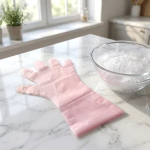 Factory Eco Friendly Heat Resistant Clear Color Waterproof PE Disposable Medium Thickness Food Service Gloves