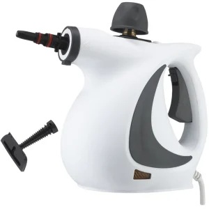 Factory Electric Handheld Steam Cleaner for Carpet, Sofa, and Car, Portable Pressurized Steamer with 9-Piece Accessory Set