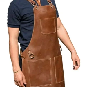 Factory Handmade Leather Aprons for Cleaning & Kitchen Use Multi Use Leather Aprons for Sale