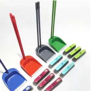 Factory High Quality Plastic Broom & Dustpan Set Sweeping Brush for Household Cleaning Floor Brush Escoba
