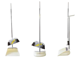 Factory Long Metal Handle PET Bristles Soft Bristles Broom and Dustpan Set for Kitchen Home Floor Cleaning