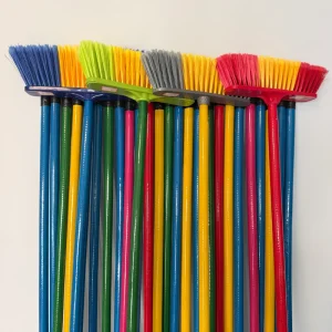 Factory Low Price Asian Solid Household Broom Manufacturer Floor Cleaning Sweeping Brooms Customize Broom Set