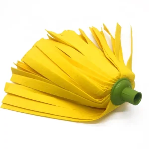Factory Made Non-woven Cloth Floor Mop Cloth Washable Microfiber Strip Cloth Mop for Cleaning Refill Head