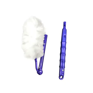 Factory Made Soft Microfiber Telescopic Extendable PP Handle Washable Car Cleaning Duster with Flexible Fan for Household Use