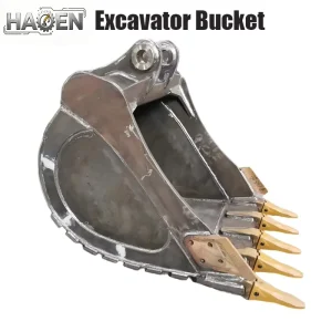 Factory Manufactured SY135 Digging Bucket Compatible With 12 Ton Excavator Q355B With ISO9001 1 Year Warranty