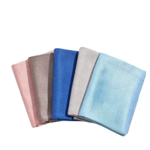 Factory Microfiber Glass Cleaning Cloths Easily Clean Windows Mirrors Polishing Cloth Car Windows Wipes
