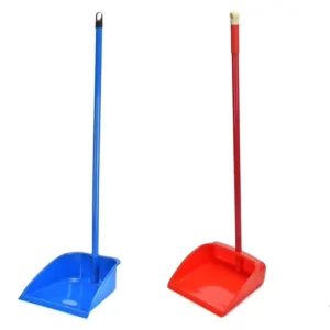 Factory Modern Plastic Broom Head Brush Stainless Steel Broom Stick Ergonomic Upgrade Broom and Dustpan Set