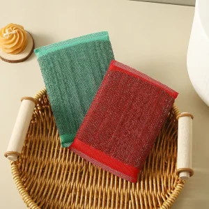 Factory Multi-purpose Reusable High Water Absorption Durable Kitchen Scrub Scouring Sponge Pad