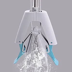 Factory New Double Squeeze Cotton Mop Effective Home Floor Cleaning Tool with Sponge Head Efficient Hand Wash Free