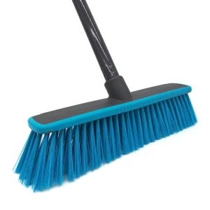 Factory New Plastic Brooms with 4 Section Handles Plastic Brooms Manufacturers Extension Handle Set