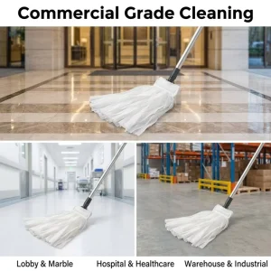 Factory Non woven Kentucky Mop Head 260g Custom Color Weight Super Water Absorption Floor Cleaning Mop