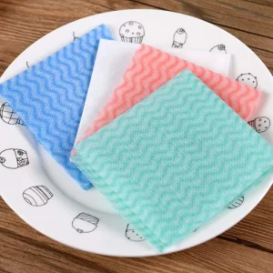Factory OEM Household Kitchen Cleaning Cloth Multi purpose Super Absorbent Nonwoven Fabric Microfiber Cleaning Cloth