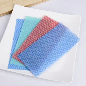 Factory OEM Household Microfiber Cloth Roll Multi purpose Super Absorbent Nonwoven Fabric Microfiber Cleaning Cloth