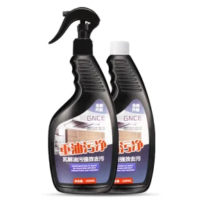 Factory OEM Private Label Customized Oil Stain Remover Kitchen Degreasing Cleaning Agent Detergent Oem