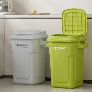 Factory Outdoor Indoor Portable Plastic Recycling Kitchen Waste Bin Trash Bins Trash Cans