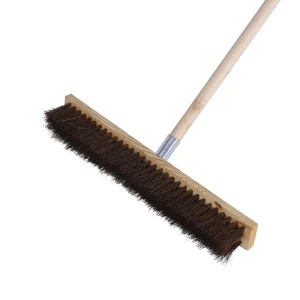 Factory Plastic Bristle Custom logo Street Sweeping Broom Cleaning Brush