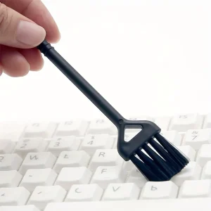 Factory Plastic Handheld Long Handle Cleaning Dust Brush Keyboard Coffee Grinder Cleaning Brush