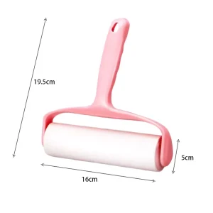 Factory Plastic Sticky PP Handle Manual Lint Roller Replaceable Hair Stickers Dust Pet Hair Carpet Removal Home