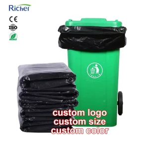 Factory Price Custom Printed Garbage Bags Heavy Duty Waste Disposal Bag for Home Waste Disposal