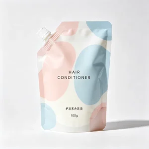 Factory Price Custom Printed Spout Pouch Stand up Pouch for Conditioner Dispensing Trial