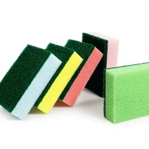 Factory Price Dish Washing Scrubber Kitchen Cleaning Sponge Scouring Pad