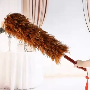 Factory Price Feather Duster Supplier Bangladesh Rooter Chicken Saddle Feather Duster for Daily Cleaning