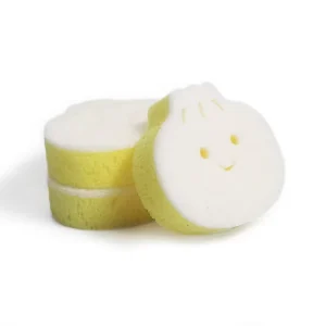 Factory Price Scouring Pad Rich Bubble Sponge Pad Cute Shape Cleaning Sponge for Kitchen
