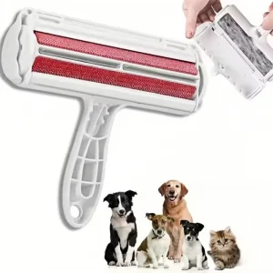 Factory Price Self cleaning Reusable Pet Fur Dog Cat Hair Lint Roller Brush Pet Hair Remover Custom ABS Plastic