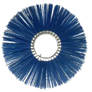 Factory Price Steel Ring Wafer Brush PP Bristles Sweeper Broom for Snow Sweeper