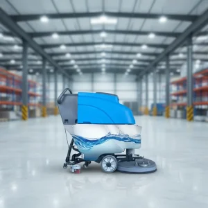Factory Sale Professional Floor Scrubber Indoor Hard Surface Cleaner for Warehouse Workshop Efficient Labor Saving