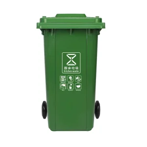 Factory Sales Public Big Capacity 240L Plastic Garbage Bin Trash Can Outdoor