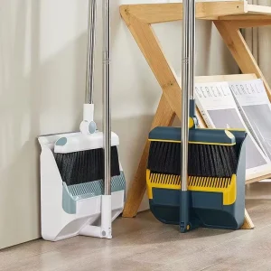 Factory Selling Multi Function Broom and Dustpan Set PP Material with Soft Bristles Handle for Cleaning